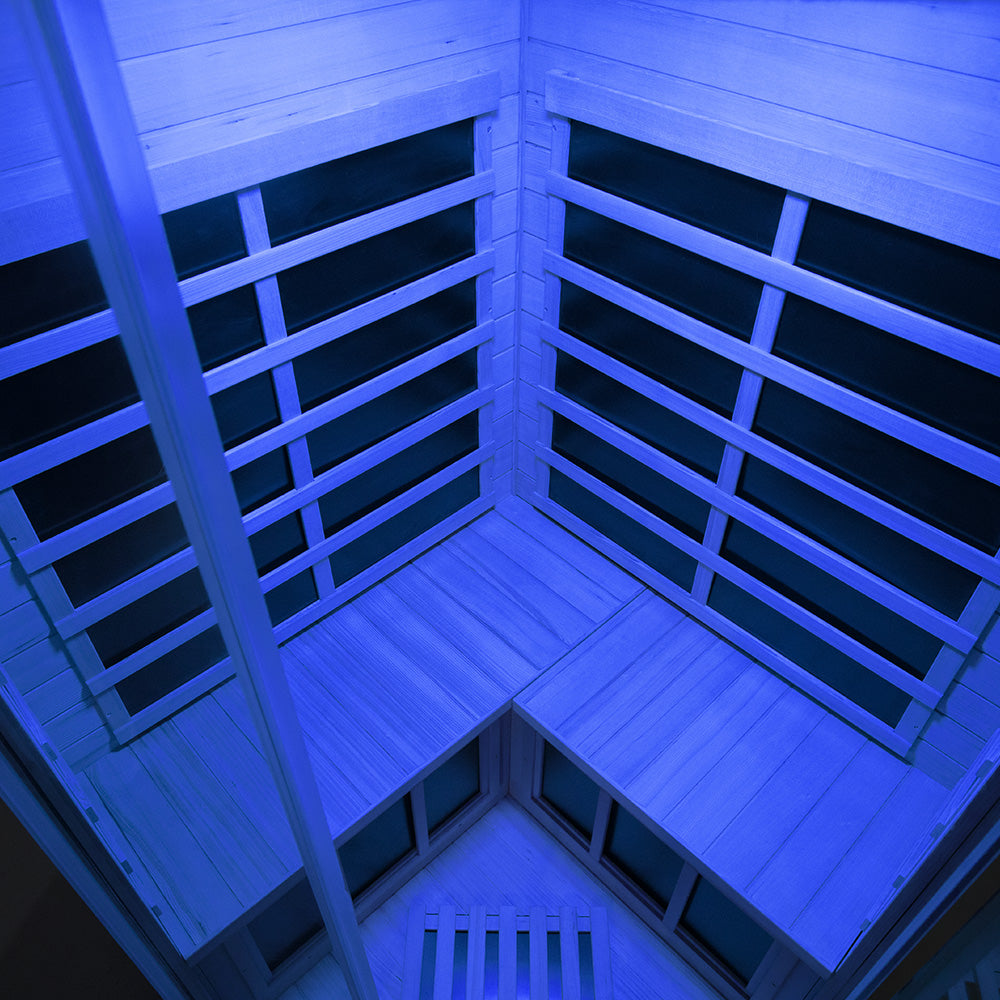 GMSH07 Full-Spectrum Infrared Corner Sauna Free shipping