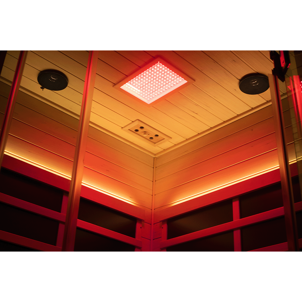 GMSH07 Full-Spectrum Infrared Corner Sauna Free shipping
