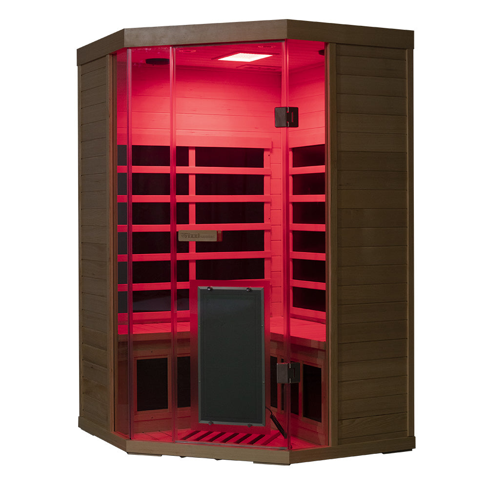 GMSH07 Full-Spectrum Infrared Corner Sauna Free shipping