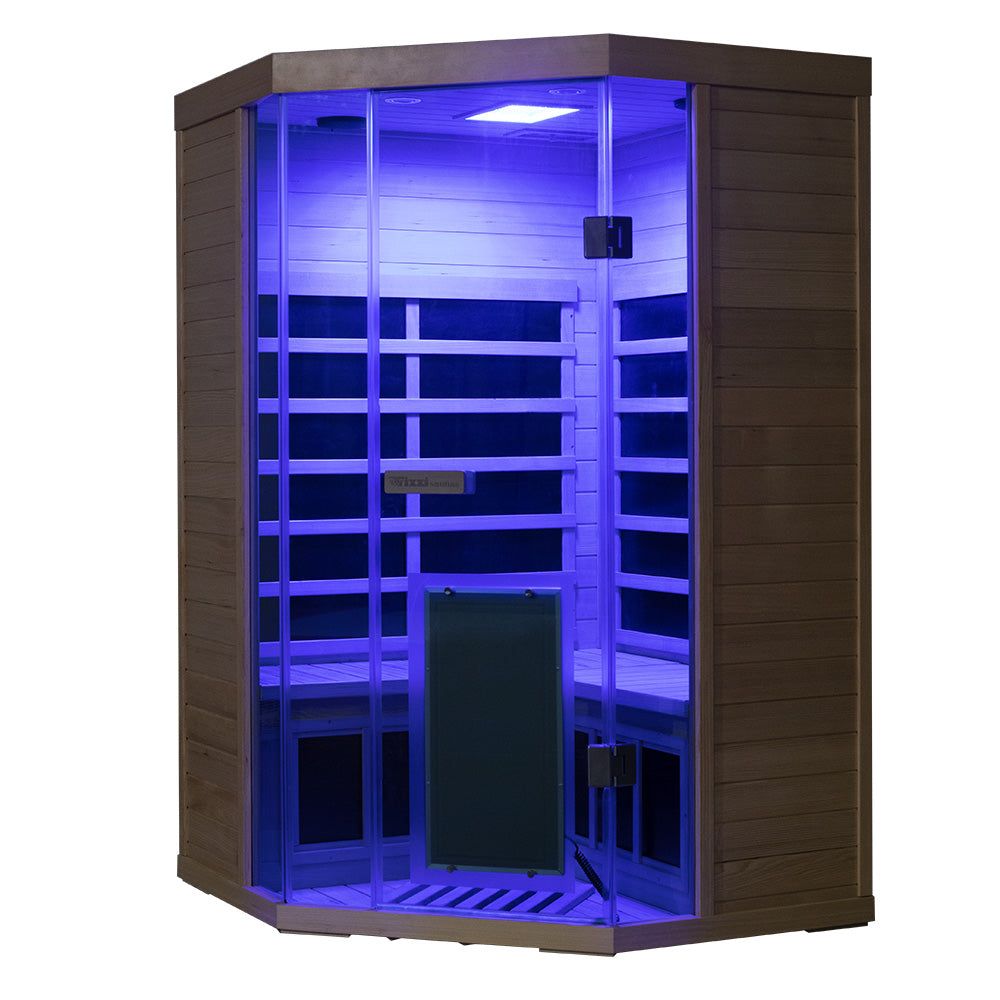 GMSH07 Full-Spectrum Infrared Corner Sauna Free shipping