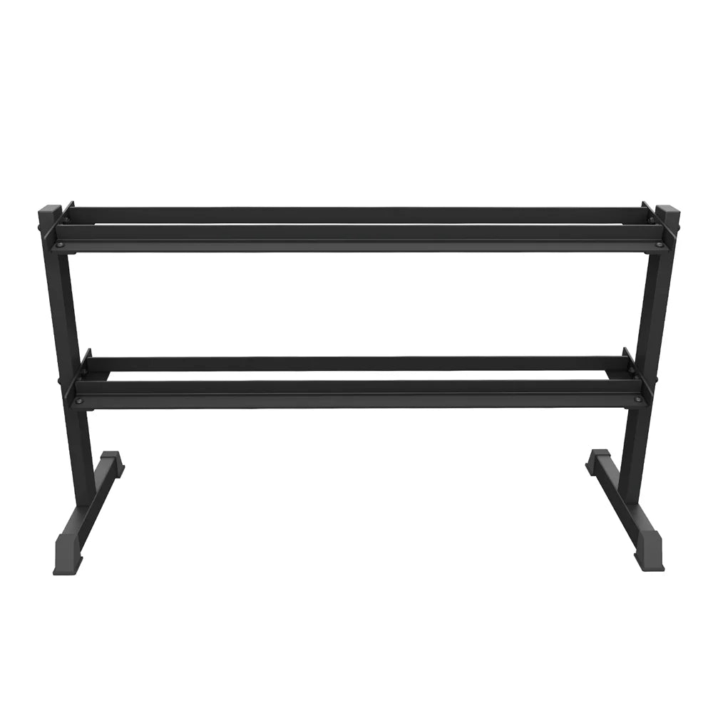 🥇  Horizontal Dumbbell Rack - 2 SHELVES