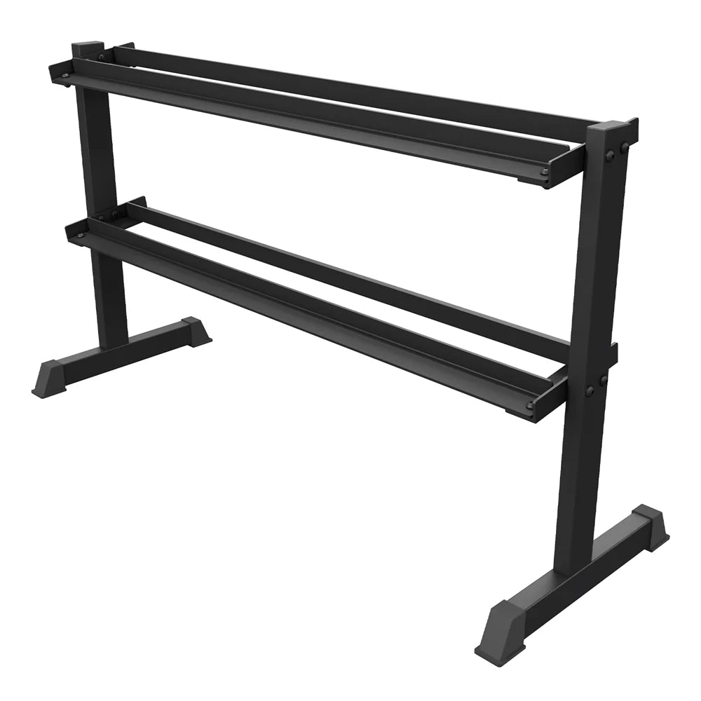 🥇  Horizontal Dumbbell Rack - 2 SHELVES