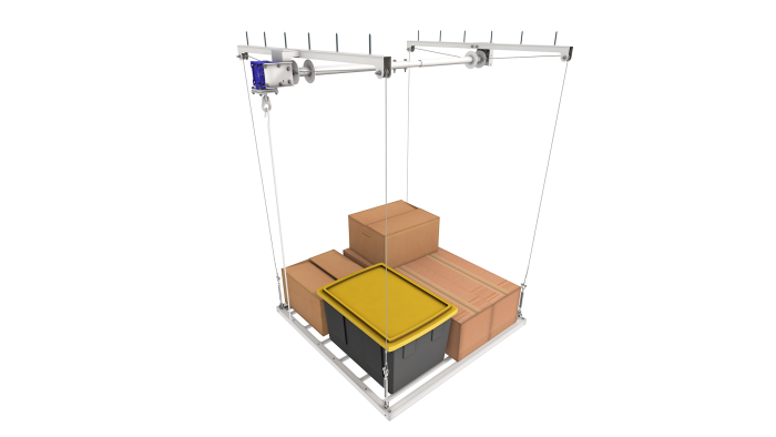 🥇 4'X4′ E-Z Lift MAX – 11′ Drop