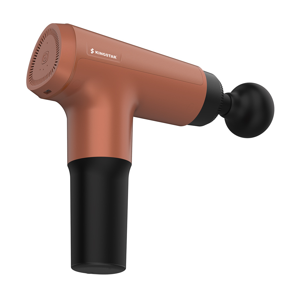 Portable muscle/ fascia massage gun. adjustable speed     black