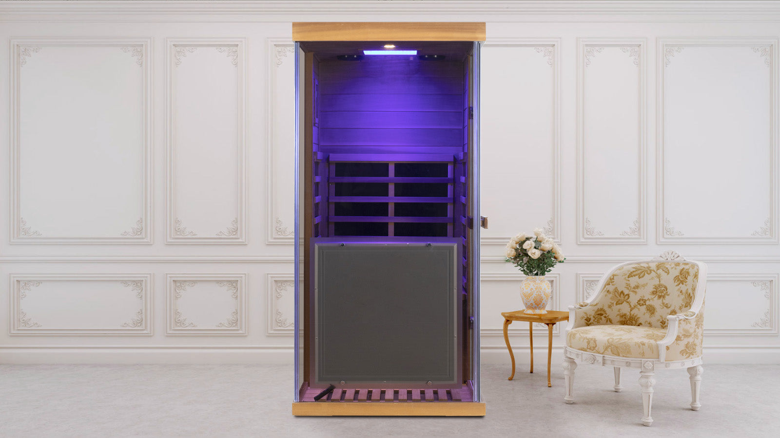 909 GMMRX-L Full Spectrum Infrared Sauna. Free Shipping