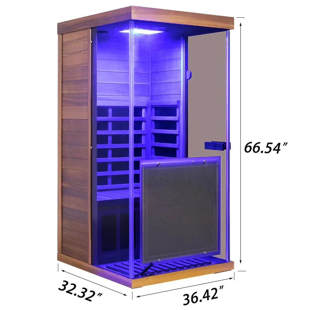 909 GMMRX-L Full Spectrum Infrared Sauna. Free Shipping