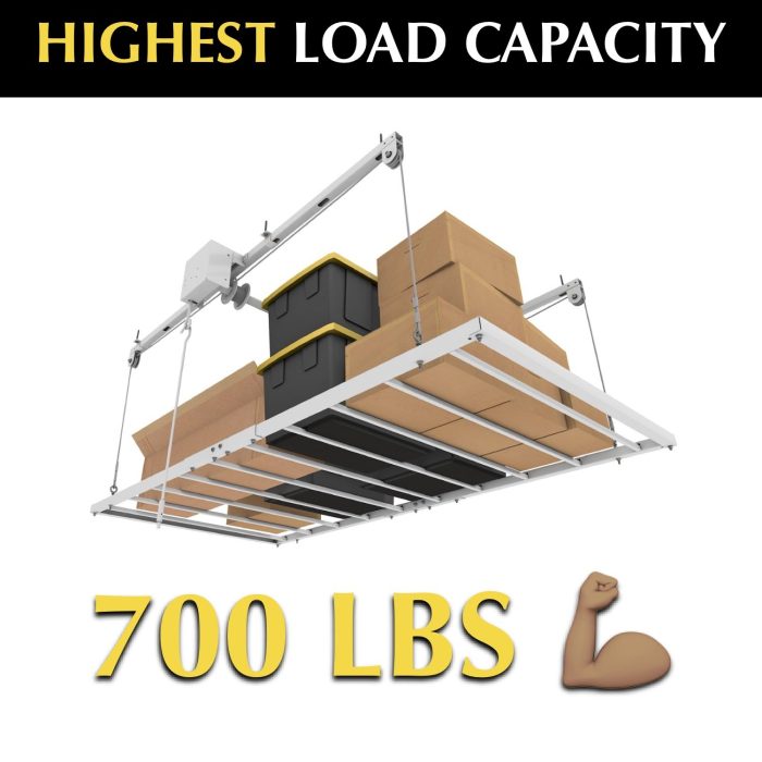 🥇 4'X8′ E-Z Lift Pro – 8′ Drop