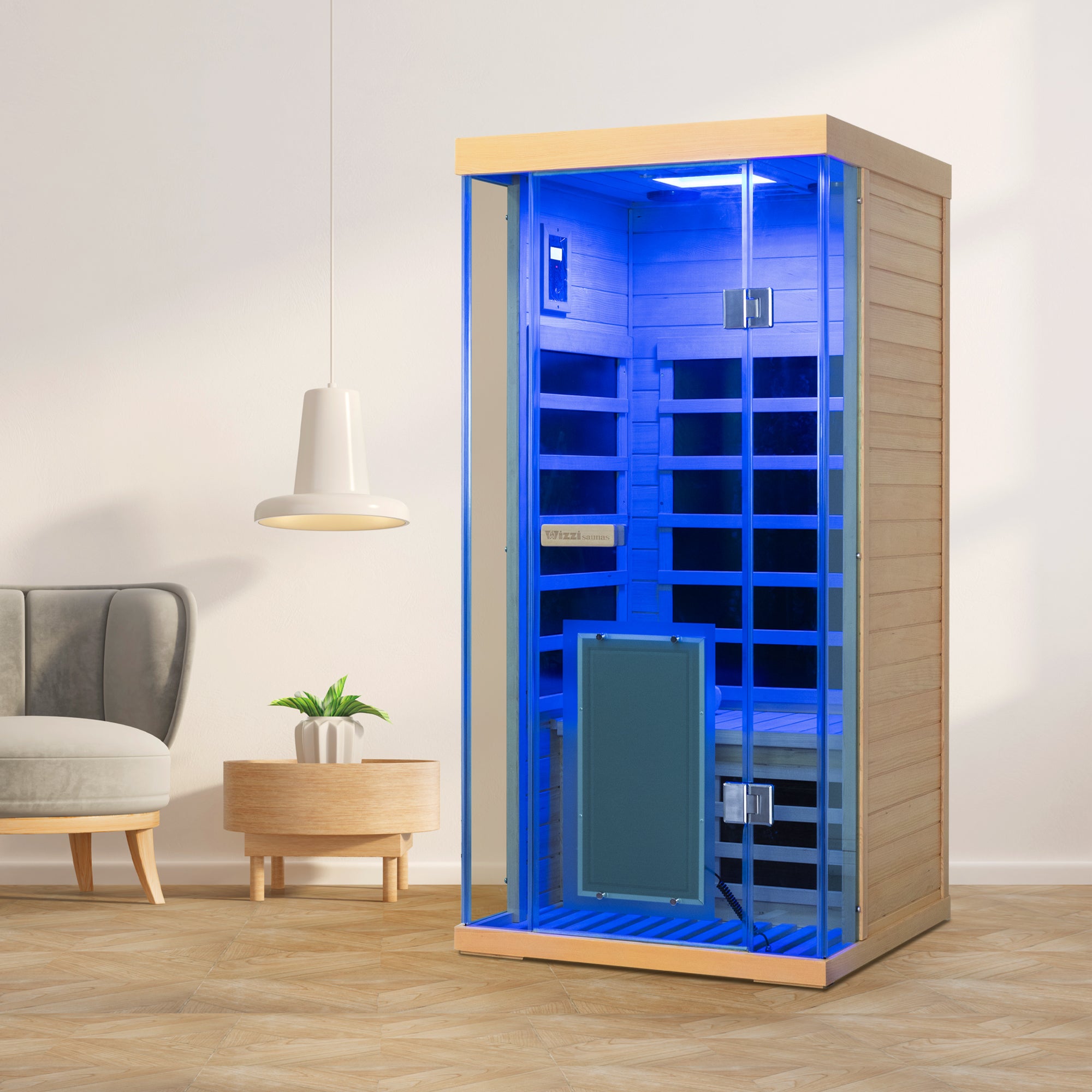 GMSH01 Full-Spectrum Infrared Sauna. Free Shipping