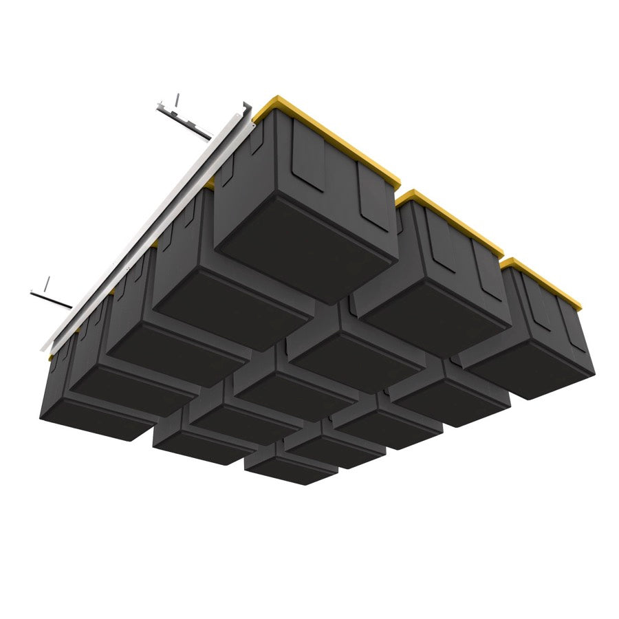 E-Z Glide Tote Slide Pro — Overhead Garage Bin Storage | Free Shipping