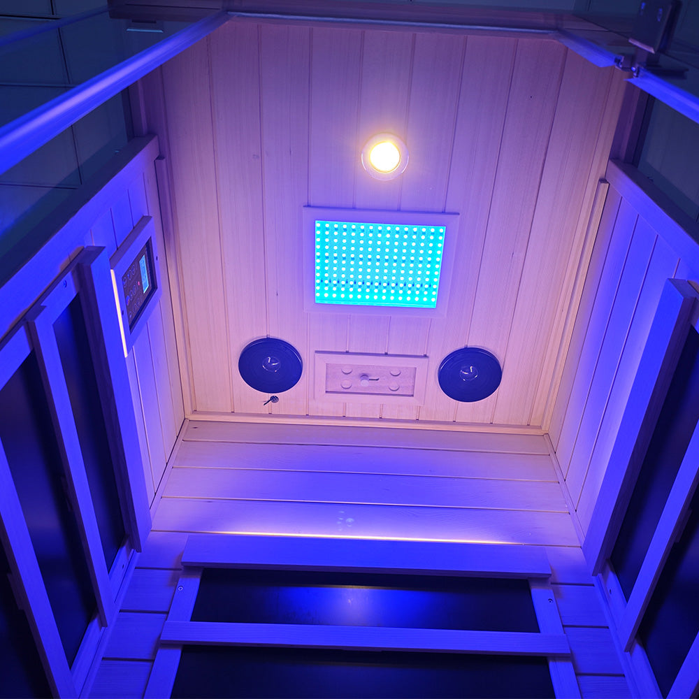 GMSH01 Full-Spectrum Infrared Sauna. Free Shipping