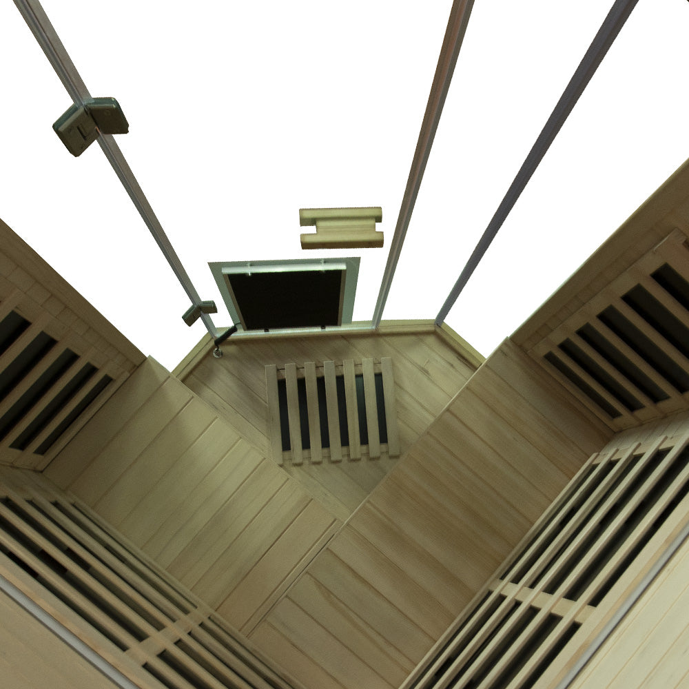 GMSH07 Full-Spectrum Infrared Corner Sauna Free shipping