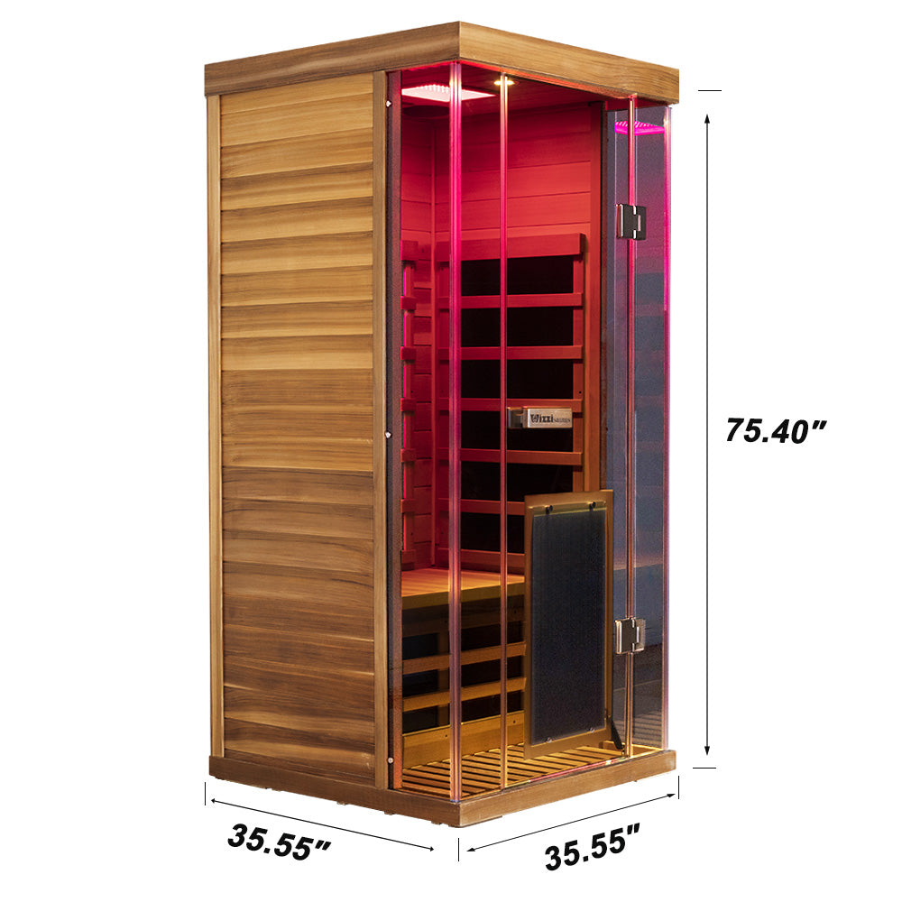GMSR01 Full-Spectrum Infrared Sauna.    Free Shipping