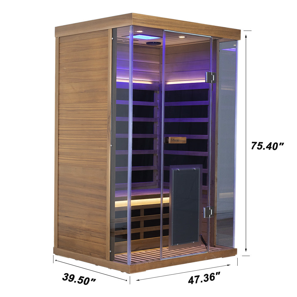 GMSR02 Full-Spectrum Infrared Sauna. Free Shipping