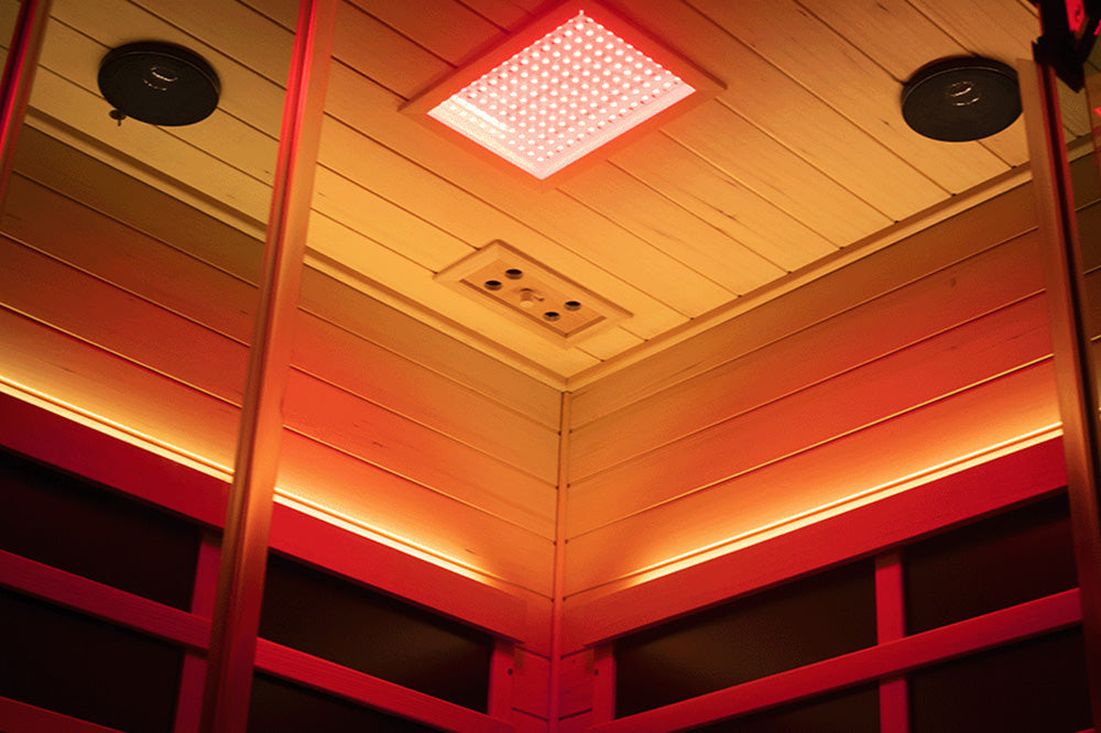 GMSH07 Full-Spectrum Infrared Corner Sauna Free shipping