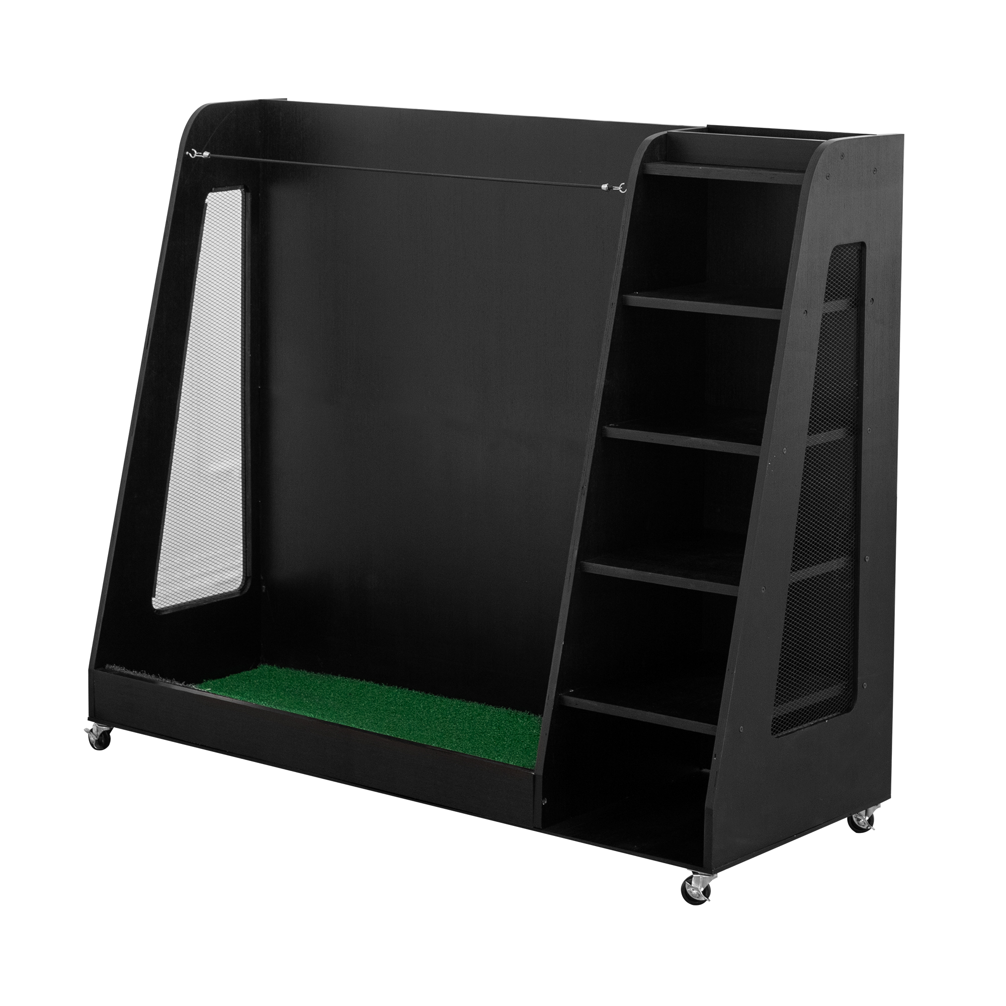 Wooden Golf Bag Storage Rack FREE SHIPPING