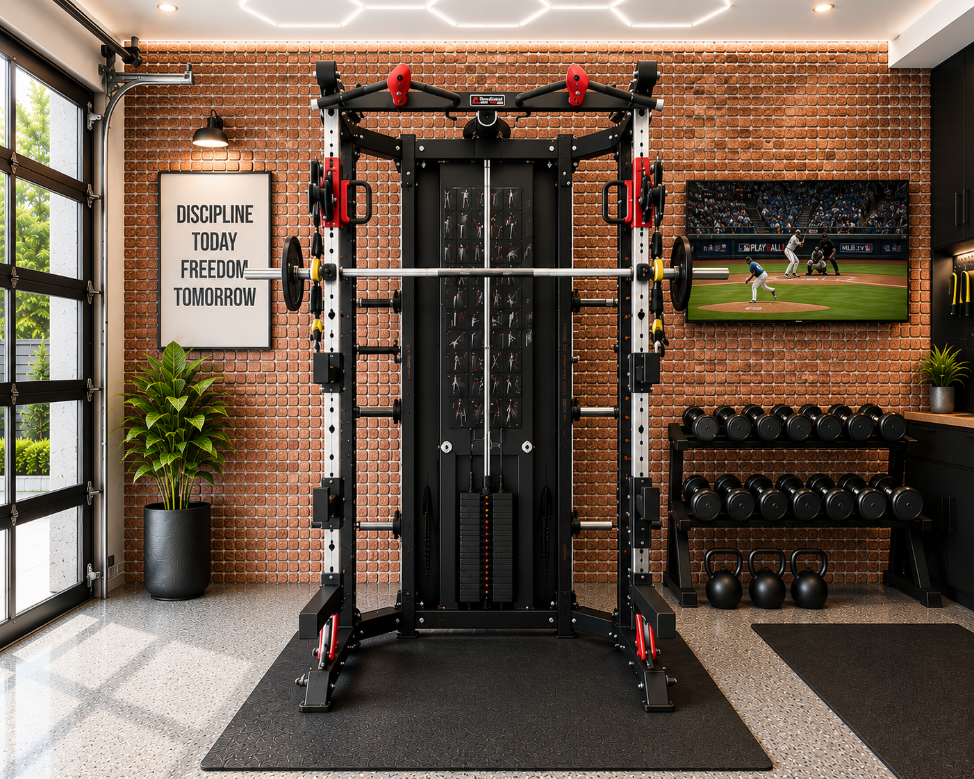 🥇 Multi Function Trainer / Light Commercial Grade GM-AL-3075