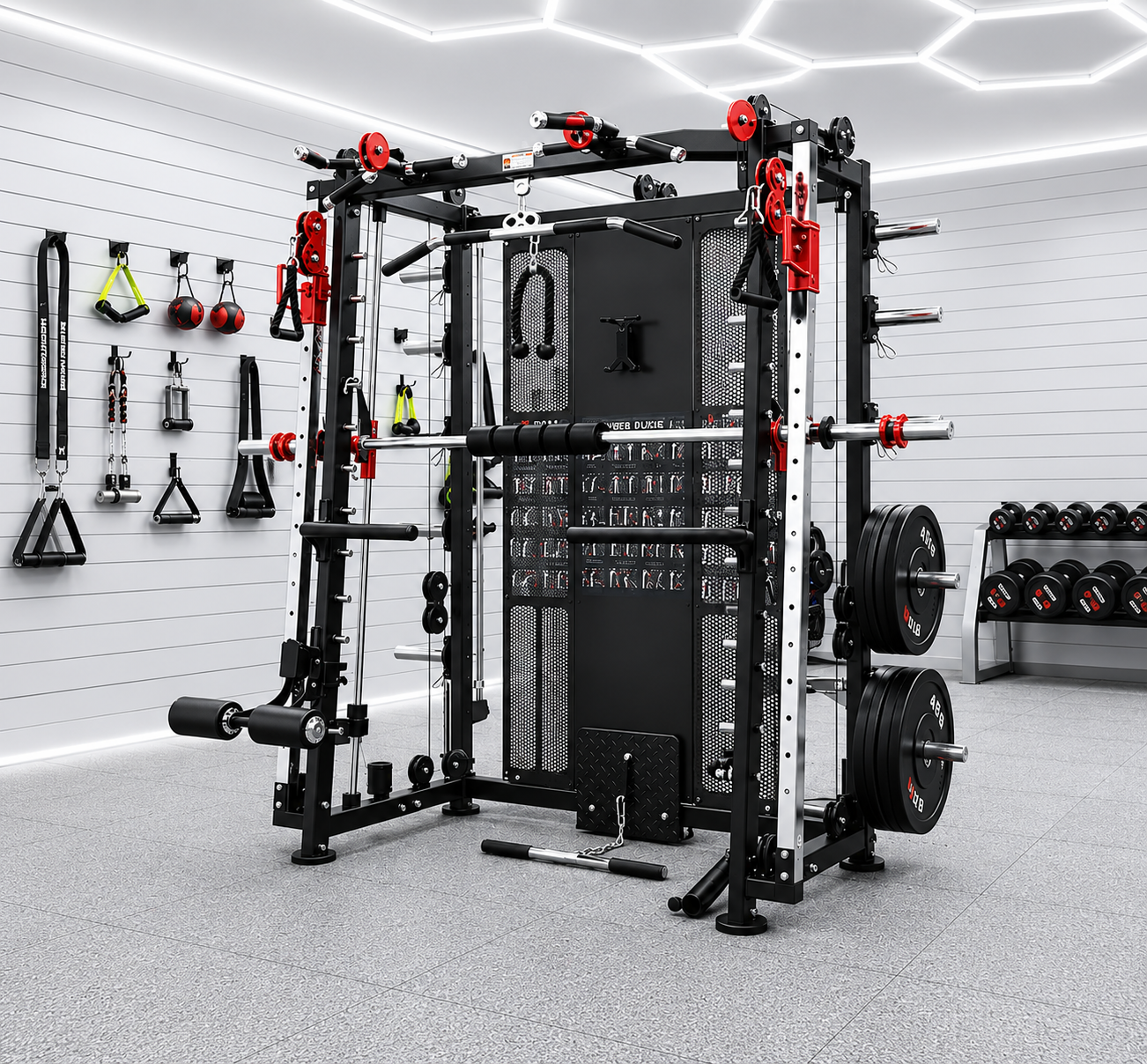 🥇 Multi-Function compact Smith Machine   GM-AL-3000Y
