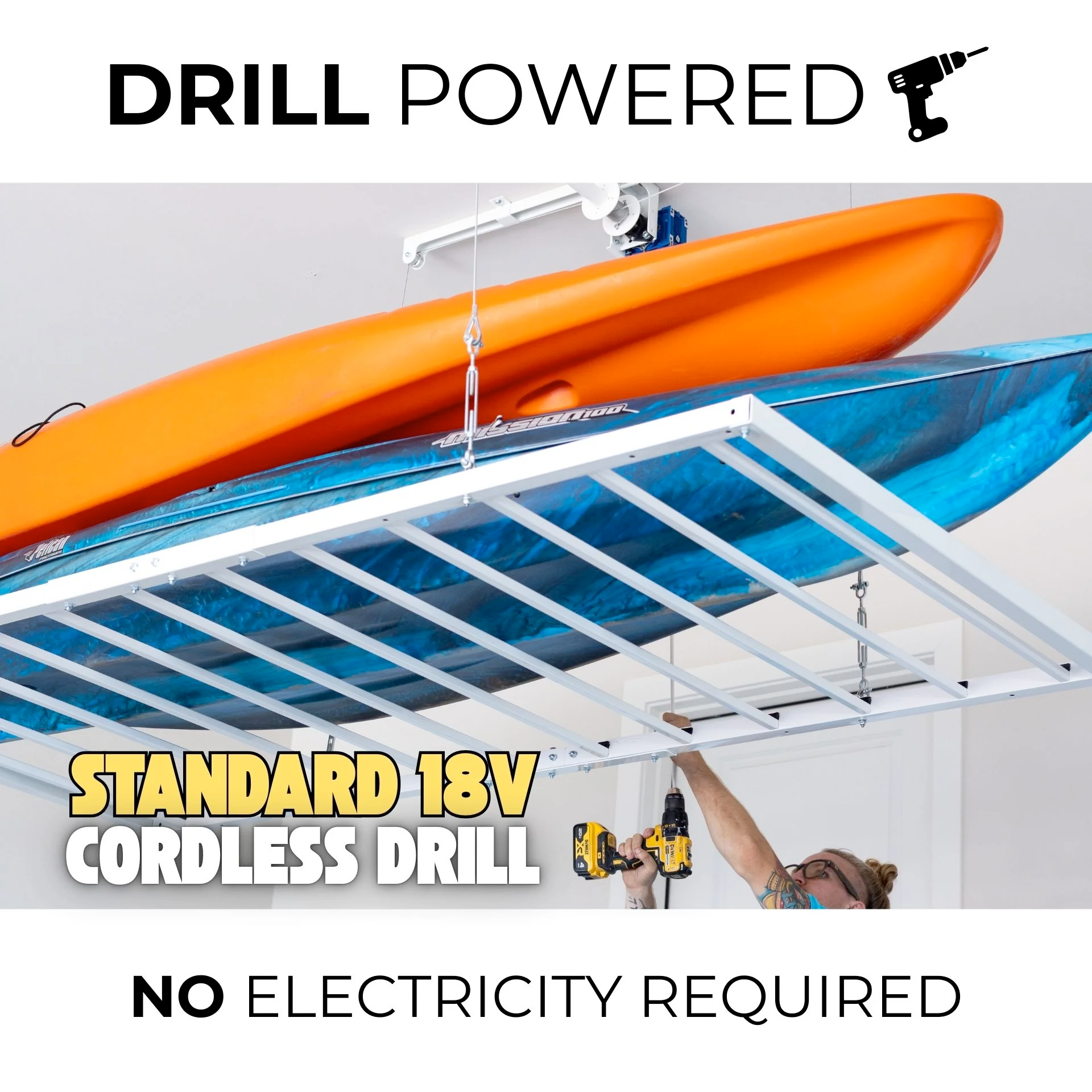 🥇 4'X6′ E-Z Lift – 8′ Drop.  FREE SHIPPING TO LOWER 48 STATES