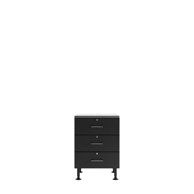 GM - Atlas Premium Garage Cabinets - 9 pc Classic Fog