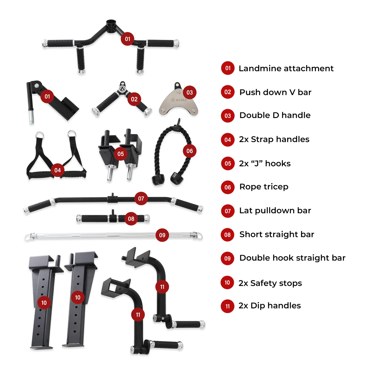 🥇 Light-commercial Smith Machine GM-AL-3136  9 workout stations