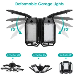 2 Packs LED Garage Lights 160W LED - HG_2PcGarageLight_GPCT4701