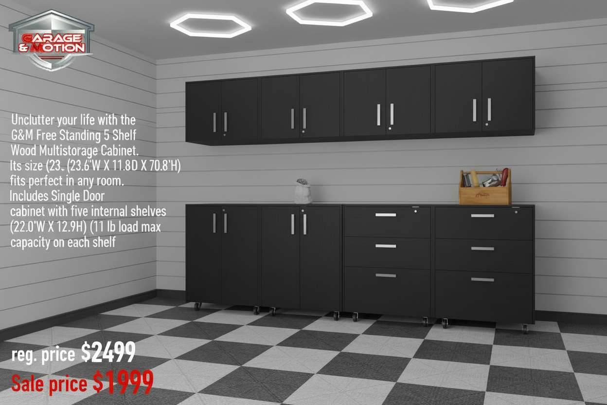 G&M 8pc Cabinet Unit.