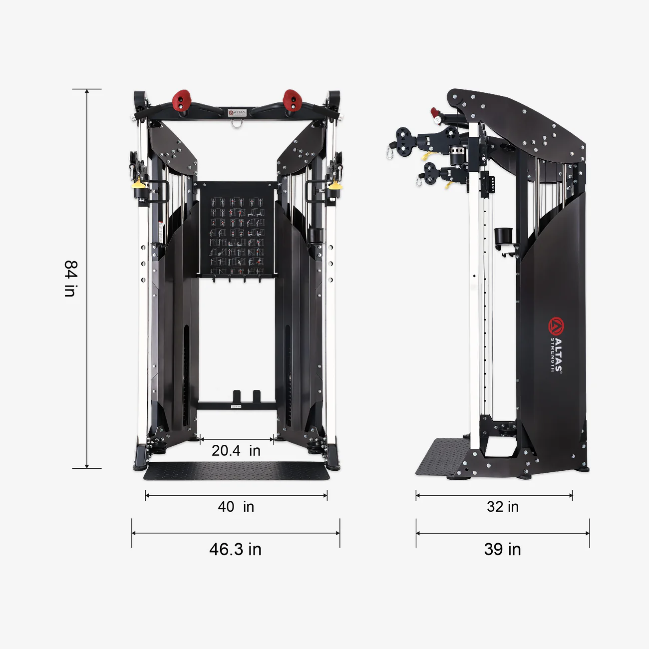 🥇 Multi Function Trainer / Light Commercial Grade GM-AL-3075