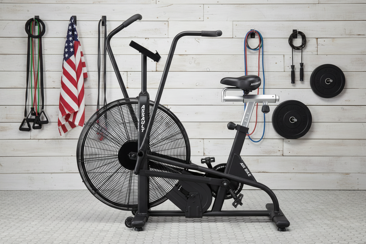 🥇 Assault AirBike 1.0. Self propelled full body workout