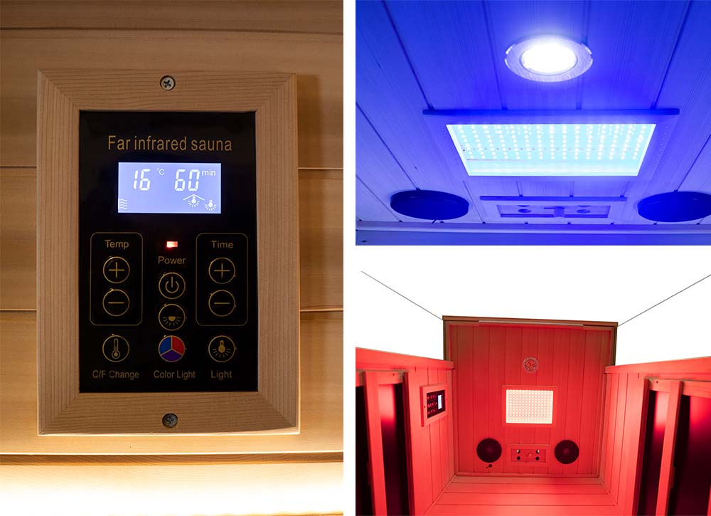 GMSH01 Full-Spectrum Infrared Sauna. Free Shipping