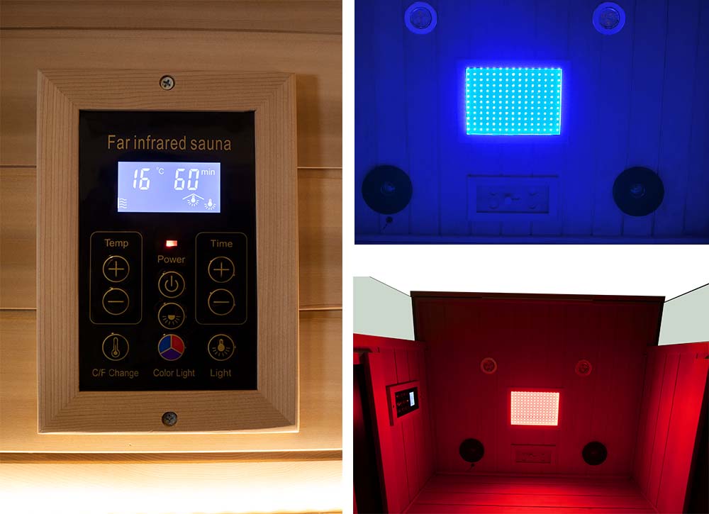 GMSH02 Full-Spectrum Infrared Sauna Free Shipping