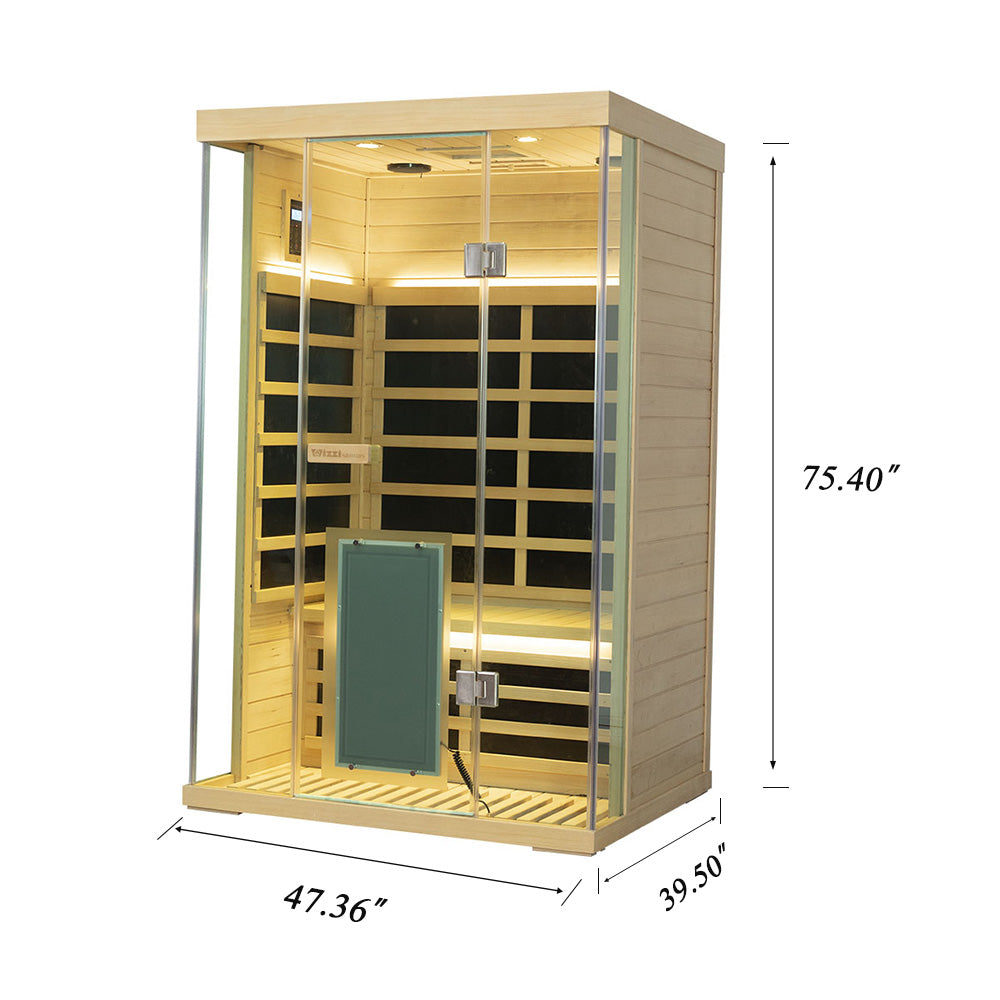 GMSH02 Full-Spectrum Infrared Sauna Free Shipping