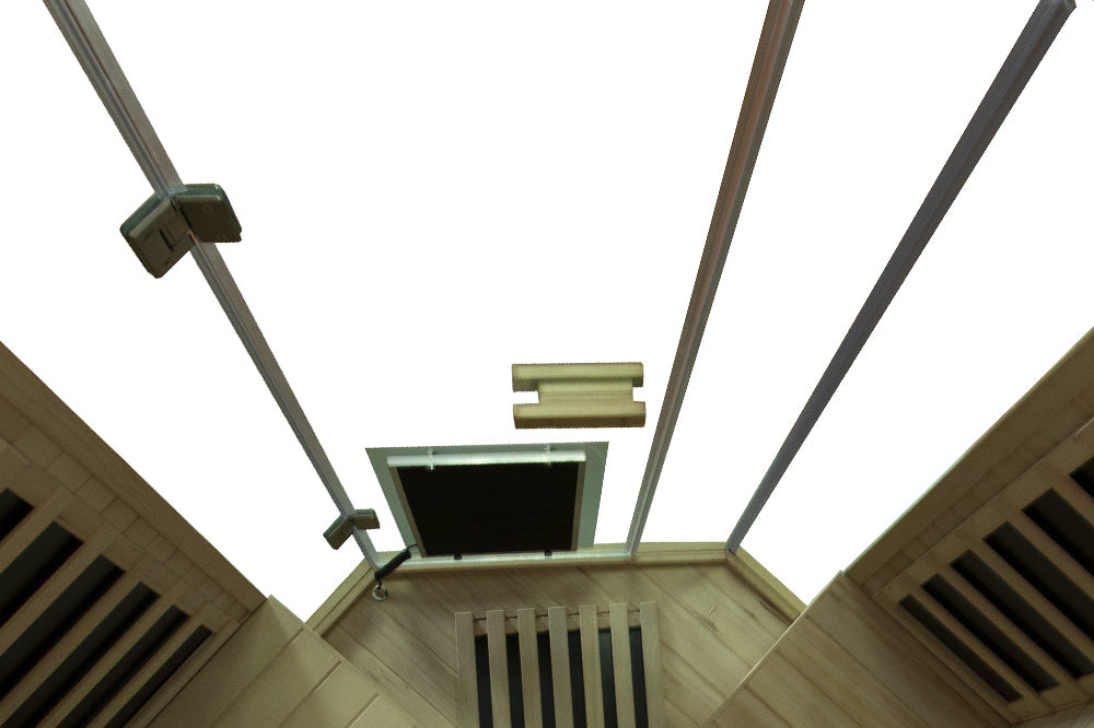 GMSH07 Full-Spectrum Infrared Corner Sauna Free shipping