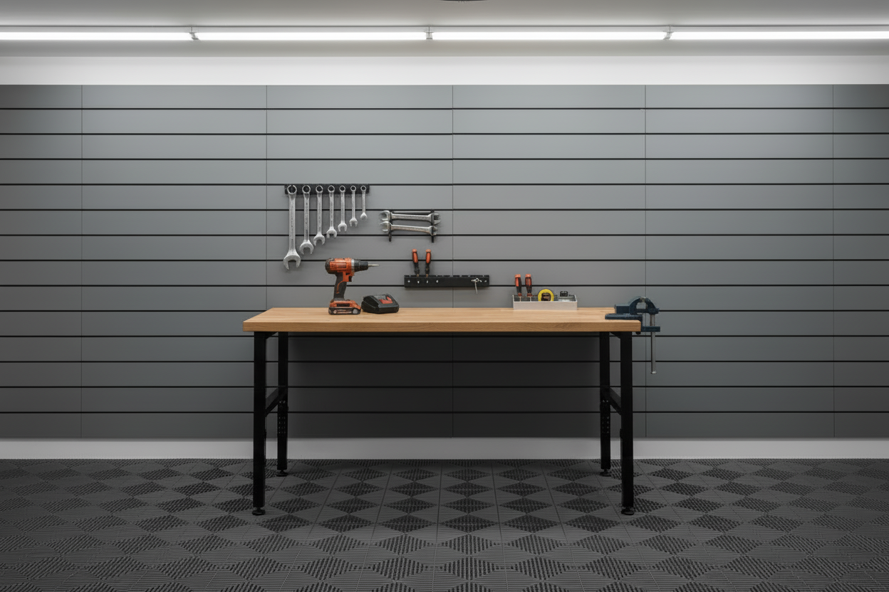 Workbench Lifestyle Garage - Brightened